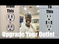 Upgrade your outdated electrical outlet.
