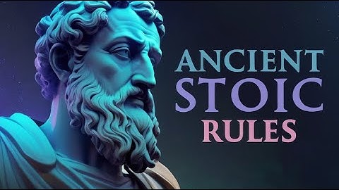 Stoic Rules For Life 2000 Year Old #stoicism #philosophy #motivation