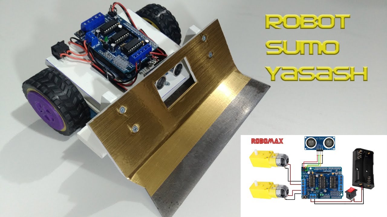 tofu Fragua recuerda DIY Sumo Robot - YouTube