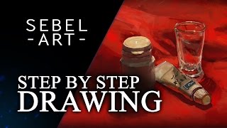 Digital "still life 3" done in Photoshop screenshot 5