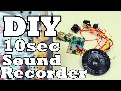 DIY 10sec Sound Recorder