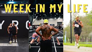 Week in my life | We Got Stranded in Houston | HYROX Drama + Half Marathon Weekend | Hectic 72 HRS