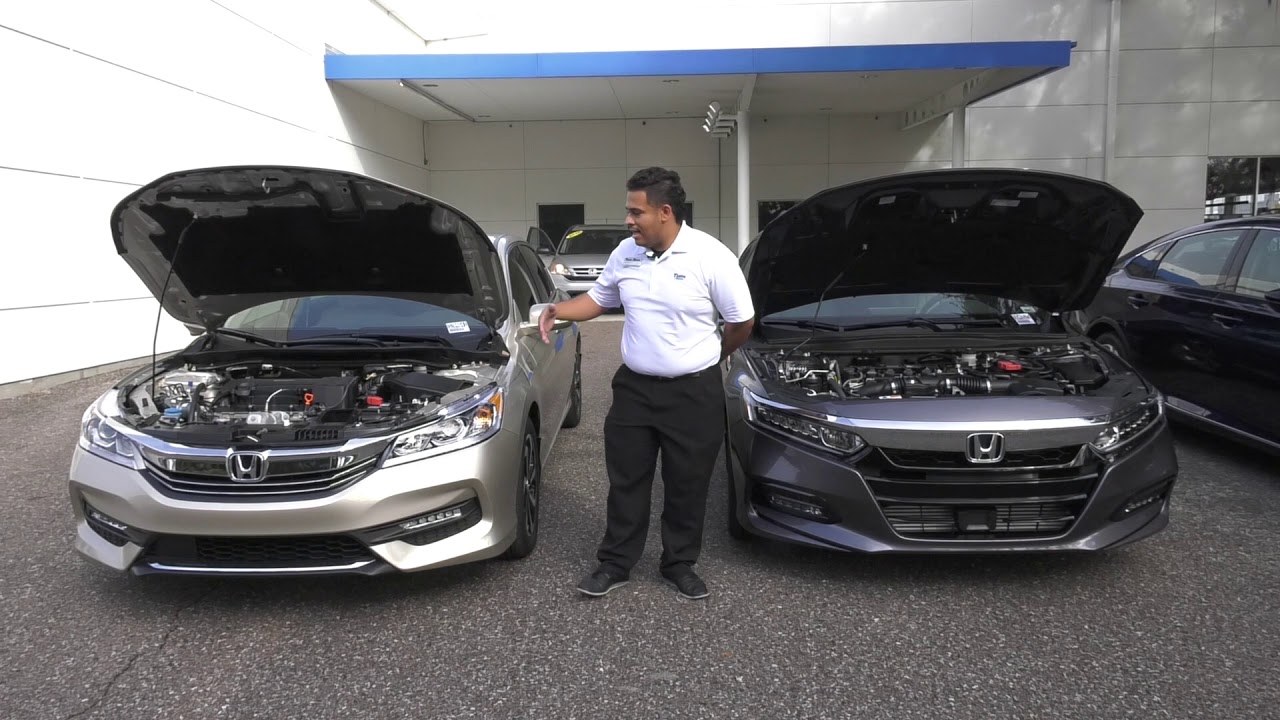 2017-2018 Honda Accord EXL Comparison