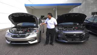 2017-2018 Honda Accord EXL Comparison