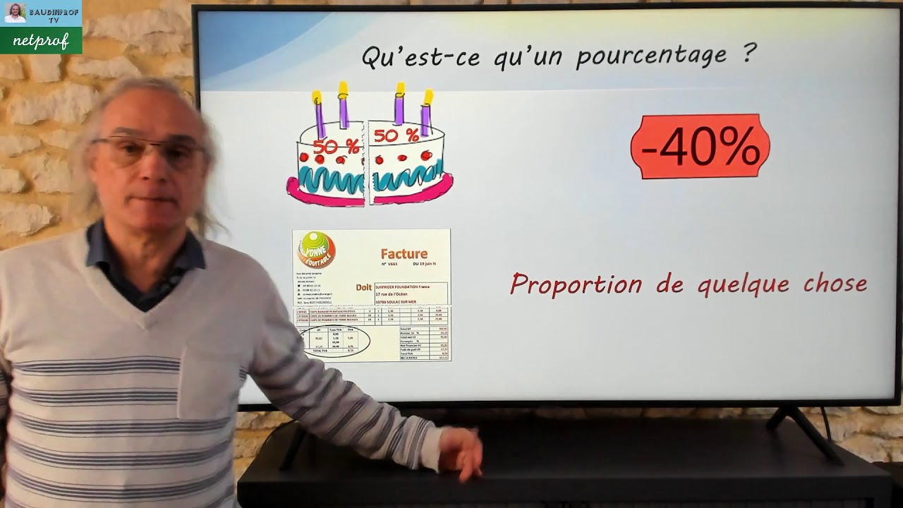 Qu'est ce qu'un pourcentage ?