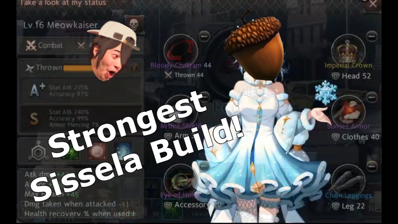 The Nuts Sissela Build | Fuhma Shuriken | Immortal Soul: Black Survival