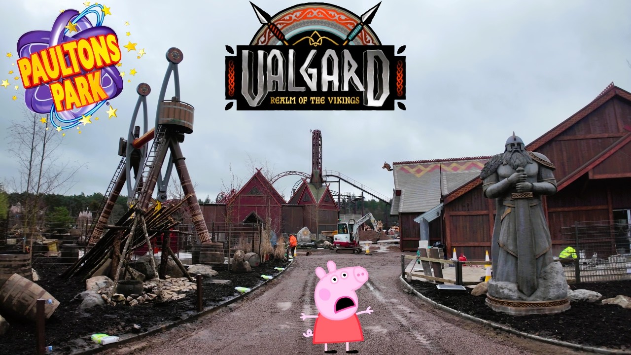 Paultons Park Valgard OPENING SOON! 