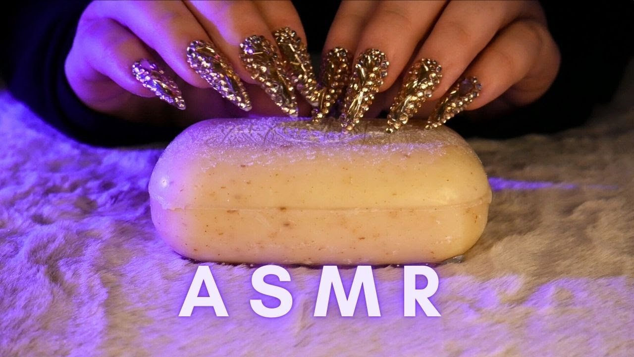 ASMR Fast Scratching & Tapping on SOAP (No Talking)
