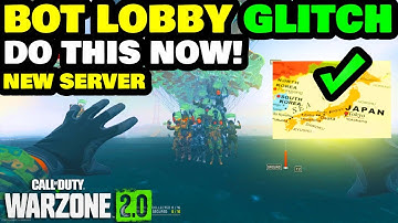 *NEW* BROKEN SERVER BOT LOBBY GLITCH NEW LOCATION DMZ/MW2/WARZONE/GLITCHES