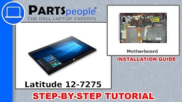 Dell Latitude 12-7275 (T02H001) Motherboard How-To Video Tutorial