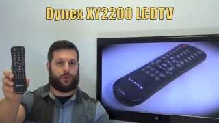 Dynex XY2200 LCD TV Remote PN: 4924S06005 - www.ReplacementRemotes.com