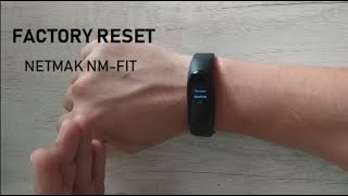 Factory Reset Reloj Pulsera Netmak