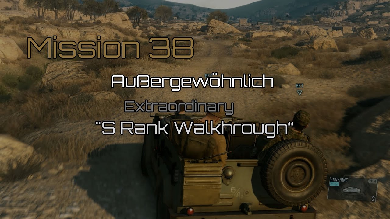 Mission 38 - Extraordinary | Metal Gear Solid V: The Phantom Pain - YouTube