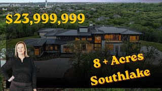 Inside a $20M+ Ultra-Luxury Modern Estate | Southlake, TX | 12,000 SQ FT | 7-Car Garage