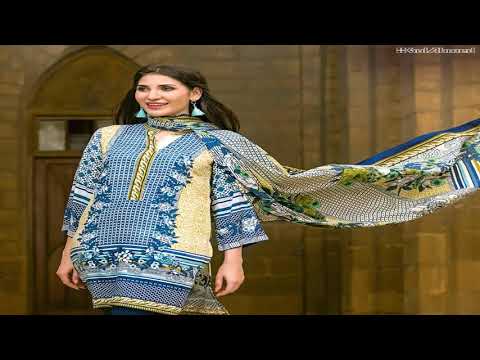 Latest Gul Ahmed 3 Piece Linen AutumnWinter Collection 2017