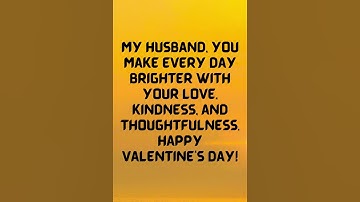 Valentine Day Status for Husband | Valentine