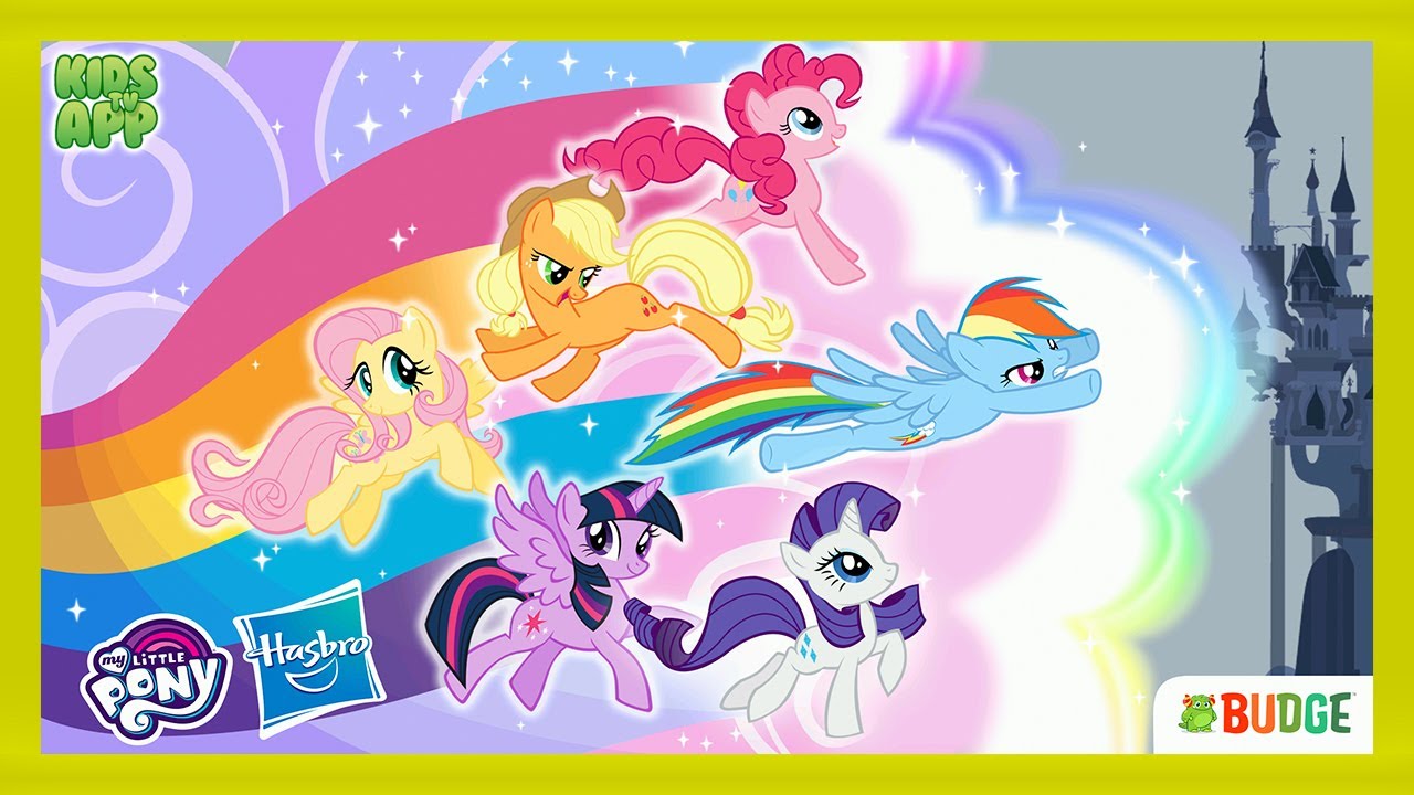 My Little Pony Rainbow Runners - Epic Color Rush (Budge Studios) Part 2 - Best App For Kids
