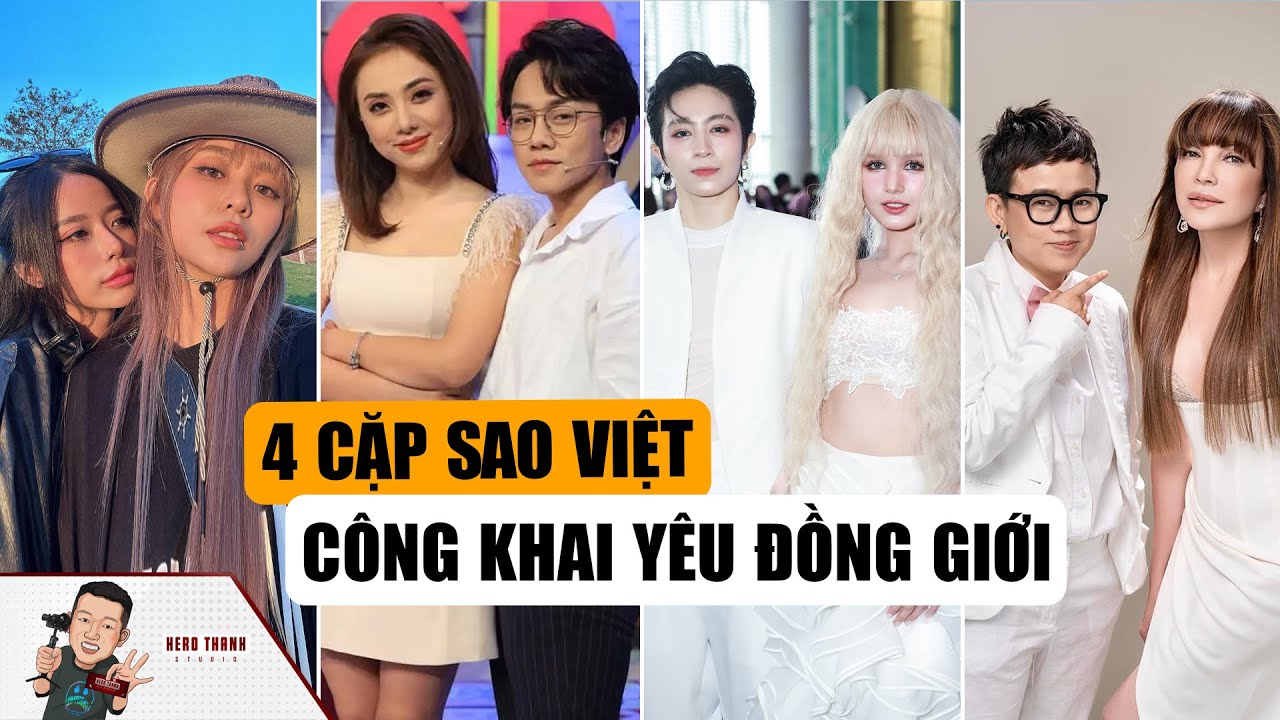 4 Cặp Sao Việt Công Khai Yêu Đồng Giới: Gil Lê Và Xoài Non Đẹp Đôi Nhất