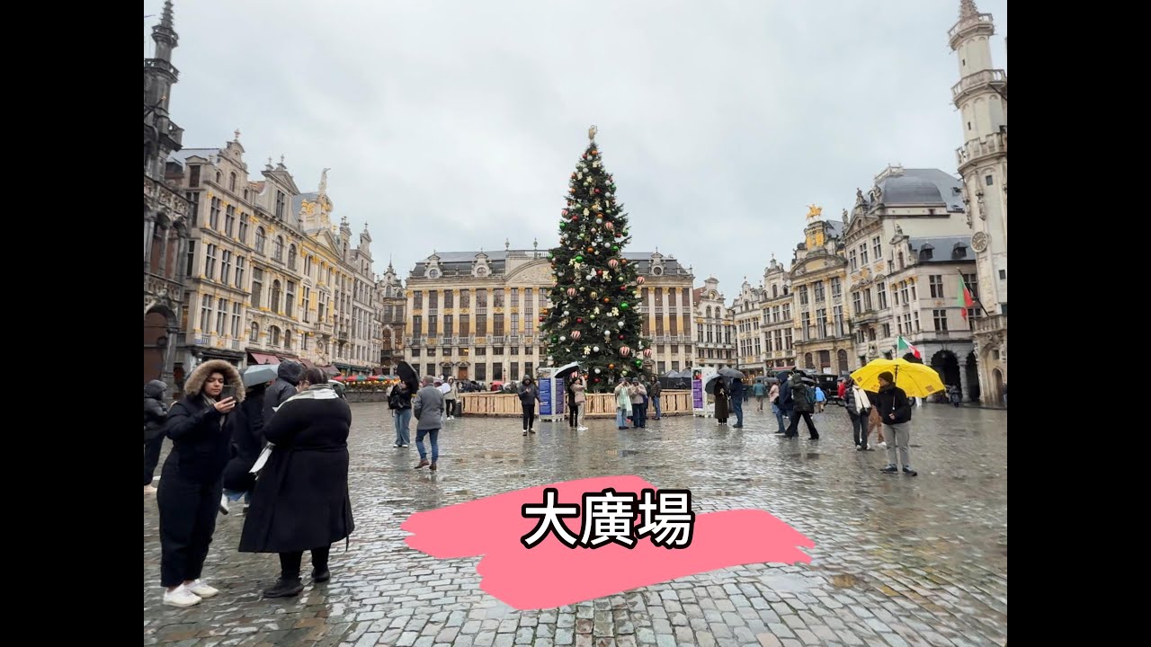 20251128 比利時行-布魯塞爾大廣場的日常  #藝術之丘 #GAUFRES DE BRUXELLES  #國王之家