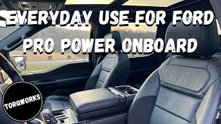 Testing Out Everyday Uses for Ford's Power Onboard with the New Raptor