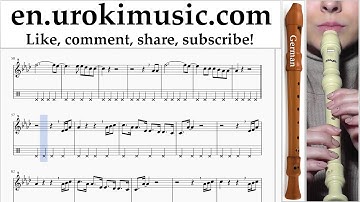 How to Play Recorder (G.) P!nk - What About Us Tabs Part#2 um-i-rn352