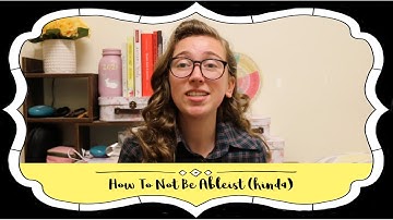 A Guide to Ableism [CC]