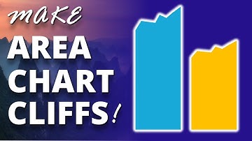 How to Make Area Charts with Flat Edges in PowerPoint! 🧗‍♂️[CHART TIPS 📊]