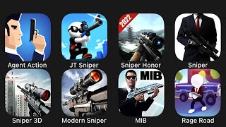 Agent action, JT Sniper, Sniper Honor, Sniper, Sniper 3D, Modern Sniper, MIB, Rage Road screenshot 4
