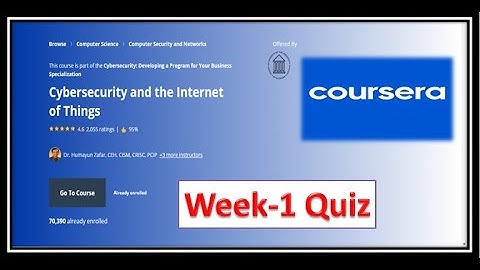 Cybersecurity and the Internet of Things ||Week 1||Coursera