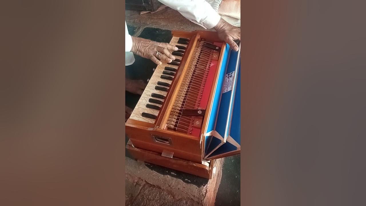 double reeds harmonium playing YouTube