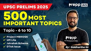 500 Most Important Questions For Upsc Prelims 2025 New Course Upsc2025 ...