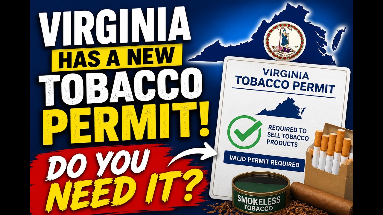 tobacco retail license virginia New Virginia Tobacco Permit. Do you need one? Vape, Smoke & Convenience  Stores
