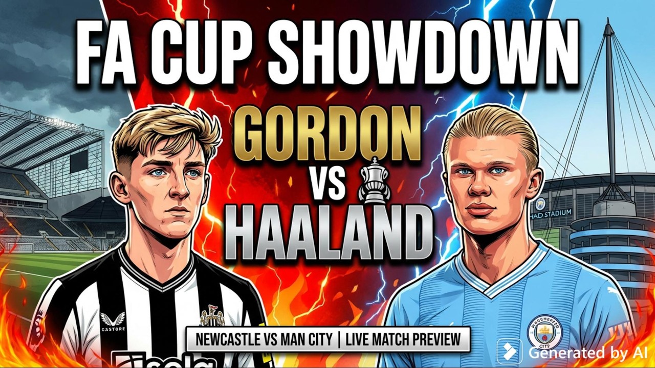 Newcastle United vs Manchester City FA Cup Clash!