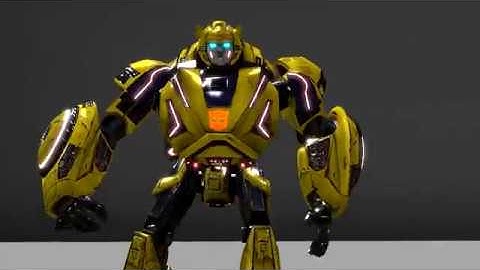 Transformers Fall Of Cybertron Bumblebee Transformation Animation Test [SFM]