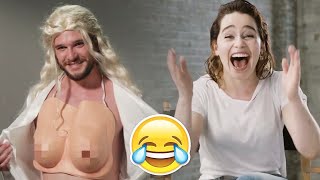 Khaleesi laughs a lot)