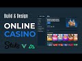 Build & Design Online Casino App/Website in Vue & Nuxt | Stake Online Casino Rebuild | HTML CSS JS