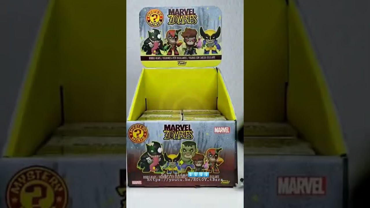Zombie Gambit! Funko Mystery Minis Marvel Zombies!