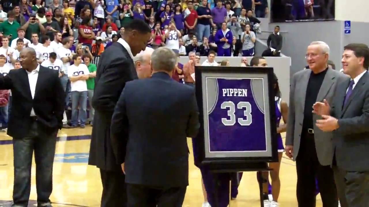 scottie pippen jersey retirement