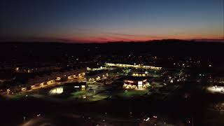 DJI  Mavic Mini/SE Night Flight My first ever YouTube Video. Bright Brilliant Colors At Sundown