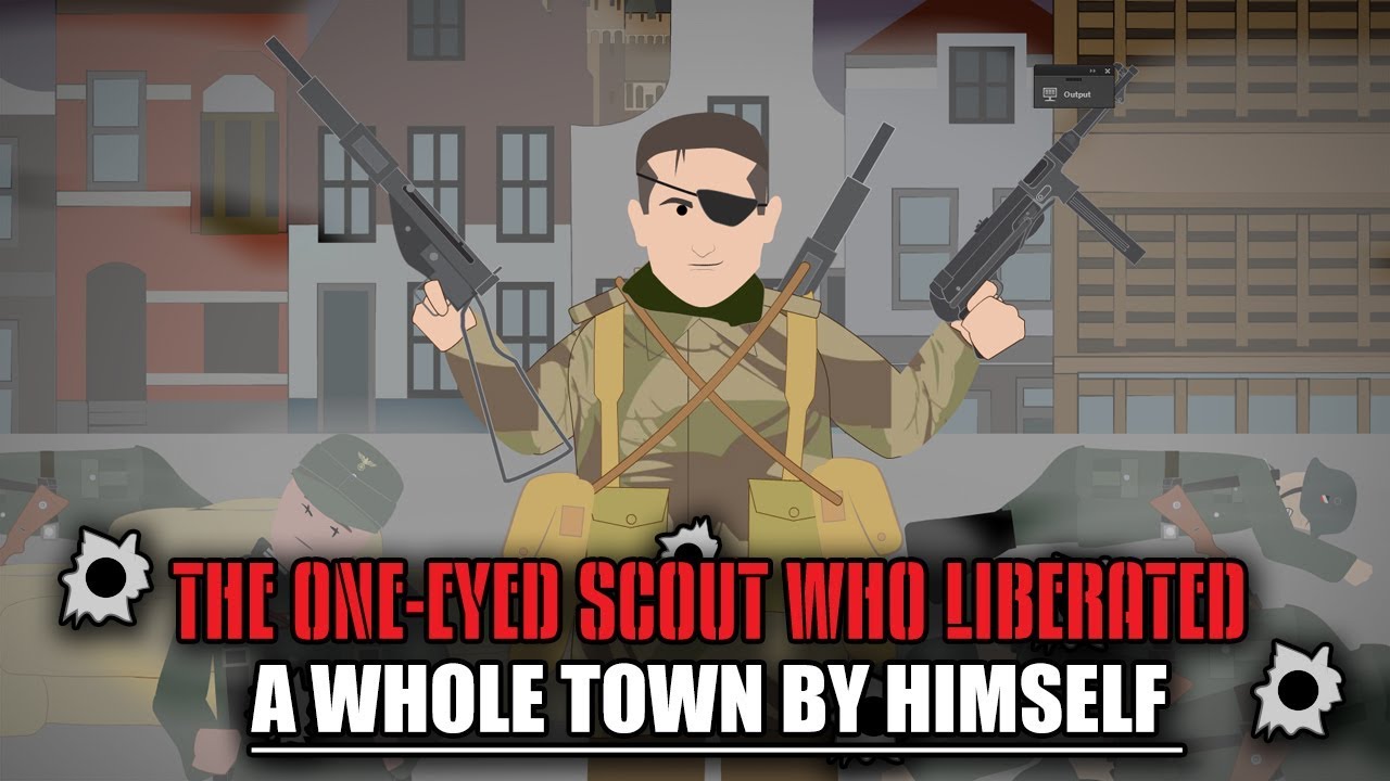 ⁣The One-eyed Scout who Liberated a Whole Town by Himself