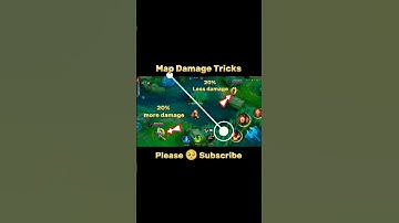 Map Damage Tricks Tutorial Mobile legends #ml2b #map #mlbb #tutorial #shorts #mobilelegends
