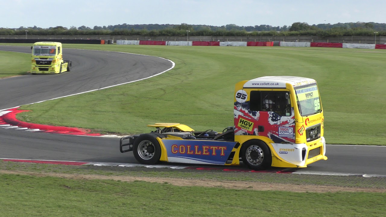 scania thailand group Winner of BTRA truck Championship Div 1 & div 2 combined raceat Snetterton British Truck Rac
