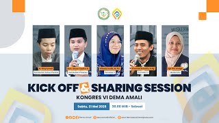 🔴 (LIVE) KICK OFF & SHARING SESSION KONGRES VI DEMA AMALI
