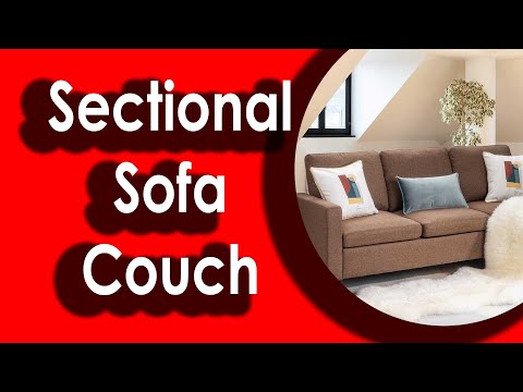 Walsunny Convertible Sectional Sofa Couch with Reversible Chaise 1