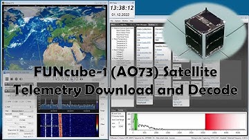 FUNcube-1 (AO73) Satellite Telemetry Download and Decode