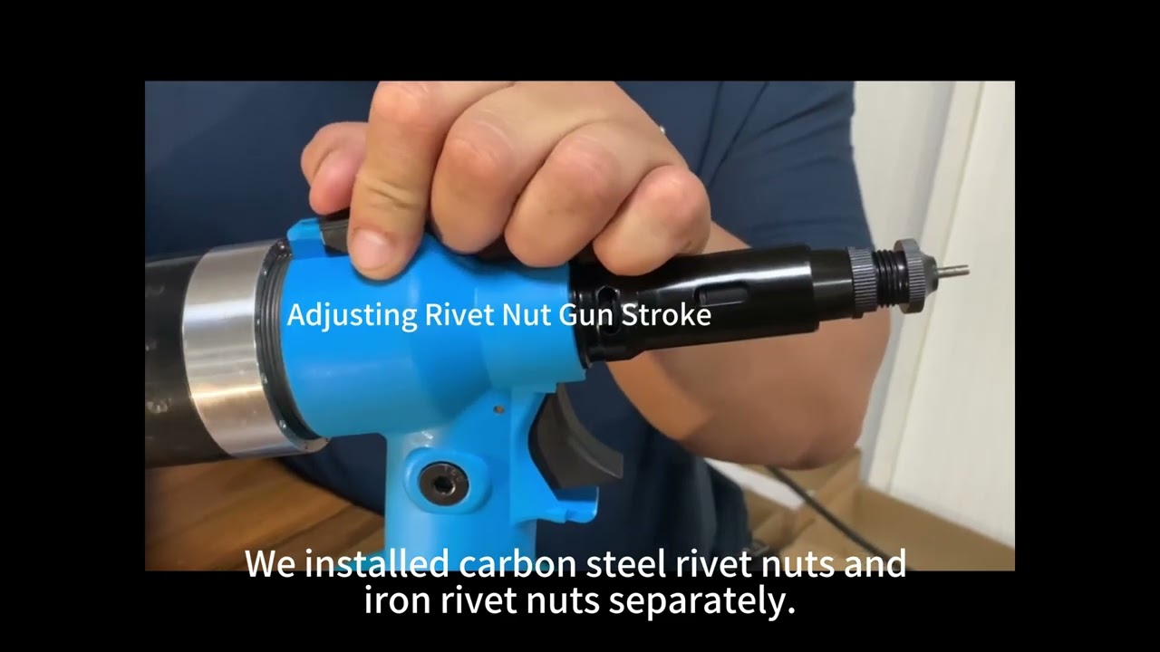 Introduction of Rivmate A912 Pneumatic Rivet Nut Gun
