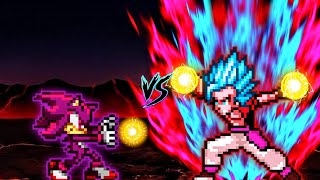 Shadow Ultra Ego OP (New) VS Gogeta OP (all form) in Jump Force Mugen