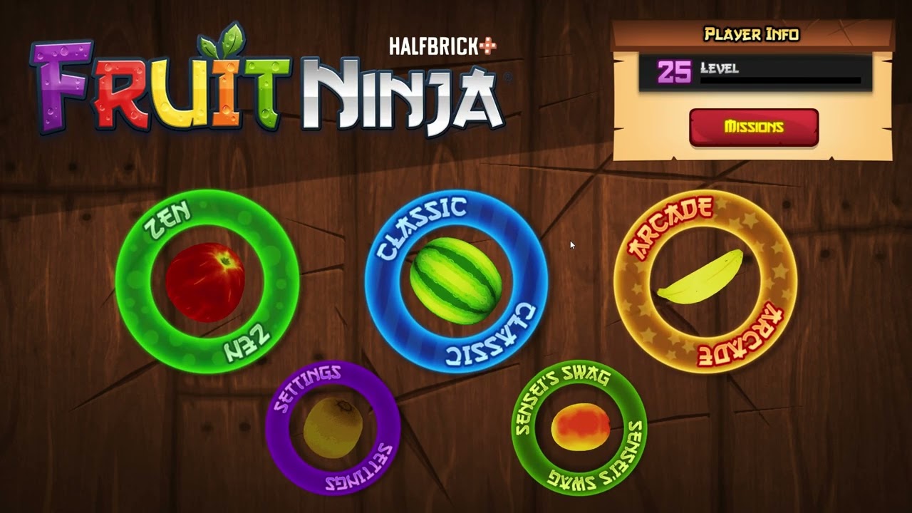 Fruit Ninja: Play 4 Games in Arcade Mode (BONUS: Score 250+ Points in Zen (January 25, 2026)