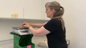 Physical Properties Lab - Setting up density equipment