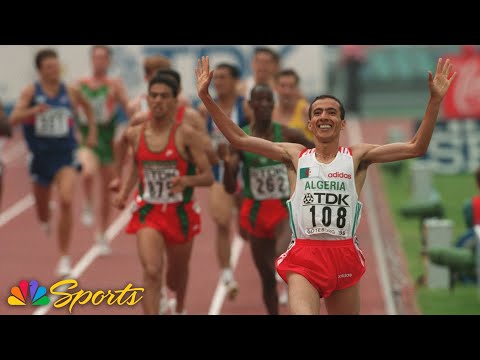 Noureddine Morceli commanding win in men's 1500m at 1995 World Championships | NBC Sports